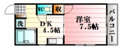 プロスパーヤマモトの間取り画像