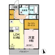 クルール・ルージュの間取り画像
