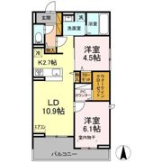 ラフォーレ弐番館の間取り画像