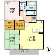 ジュネス Ⅱの間取り画像