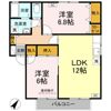 アムール A棟の間取り画像