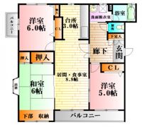 パールメゾン光善坊の間取り画像