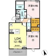 D-ROOM沢見の間取り画像