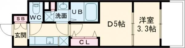 アルティザ姫路の間取り画像
