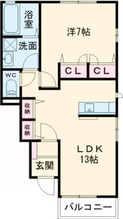 ソレイユ・高野の間取り画像