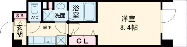 アルティザ姫路の間取り画像
