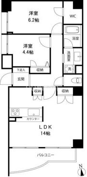 ブルームライフ向ヶ丘遊園の間取り画像