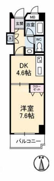 メゾン・ド・ナリヤ B棟の間取り画像