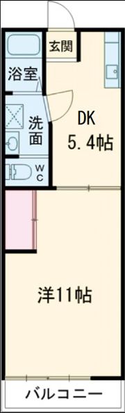 メゾン石川2号棟の間取り画像