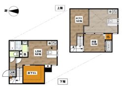 ADC高島Meiの間取り画像