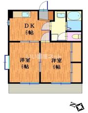 ラポールの間取り画像