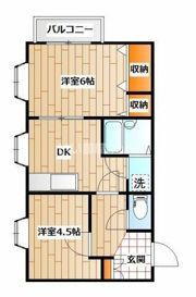 ポンヌフ菊名の間取り画像