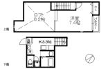 クリスタルK九大南3の間取り画像