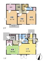 中央林間3丁目戸建の間取り画像