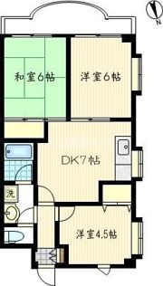 エクセランド旭町の間取り画像
