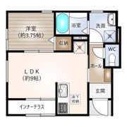 リーブルファイン一宮市乾町1号棟の間取り画像