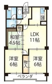 ヤマイチPLAZA 黒田の間取り画像