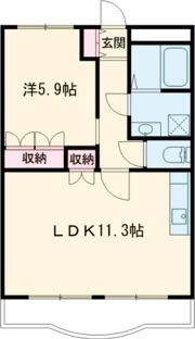 グランドソレーユⅡの間取り画像