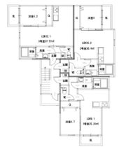 メゾンクレール次郎丸参番館の間取り画像