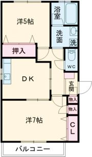 サンレジデンスの間取り画像