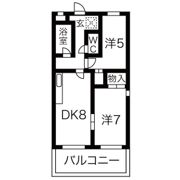 ファーストコート紫竹の間取り画像