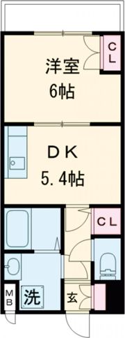 RJR佐世保の間取り画像