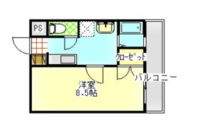 メルポート宇品神田の間取り画像