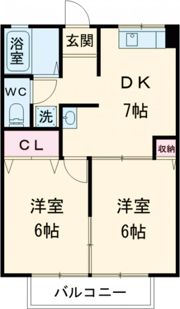 グラッド安城の間取り画像