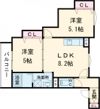 クリエオーレ大池町Ⅱの間取り画像
