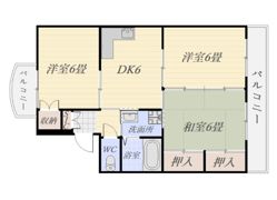 エクセレント藤田の間取り画像