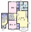 ウエストエルムの間取り画像