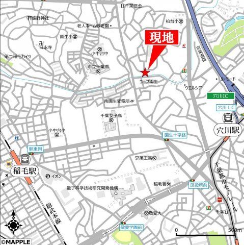 近くに施設あり