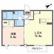 シャーメゾンピノAの間取り画像