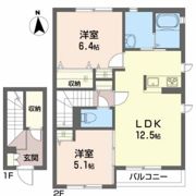 シャーメゾンカスケードⅢの間取り画像