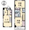 ファミール アビタシオンの間取り画像
