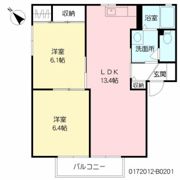 ヴィヴレ B棟の間取り画像