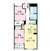 ティーメゾン グリシーヌ S棟の間取り画像