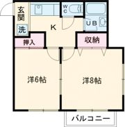 ブロードウェータウンAの間取り画像