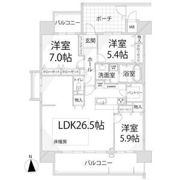 パレ・ロワイヤル商工会議所前の間取り画像