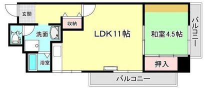 メゾン・ド・アルシュの間取り画像