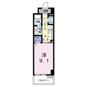 カーザ宮之前の間取り画像