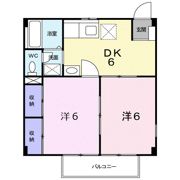 エスペラント田中Aの間取り画像