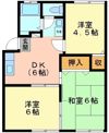 ルネシュ西長戸の間取り画像