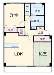 ボナール木太の間取り画像