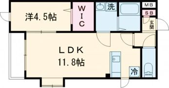 Growth Aobaの間取り画像