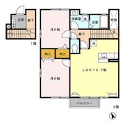 サクシード Cの間取り画像