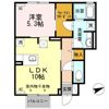 フェリオ コズカタ Bの間取り画像