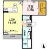 セレスティア開成 A棟の間取り画像