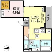 セレスティア開成 B棟の間取り画像