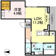 セレスティア開成 B棟の間取り画像